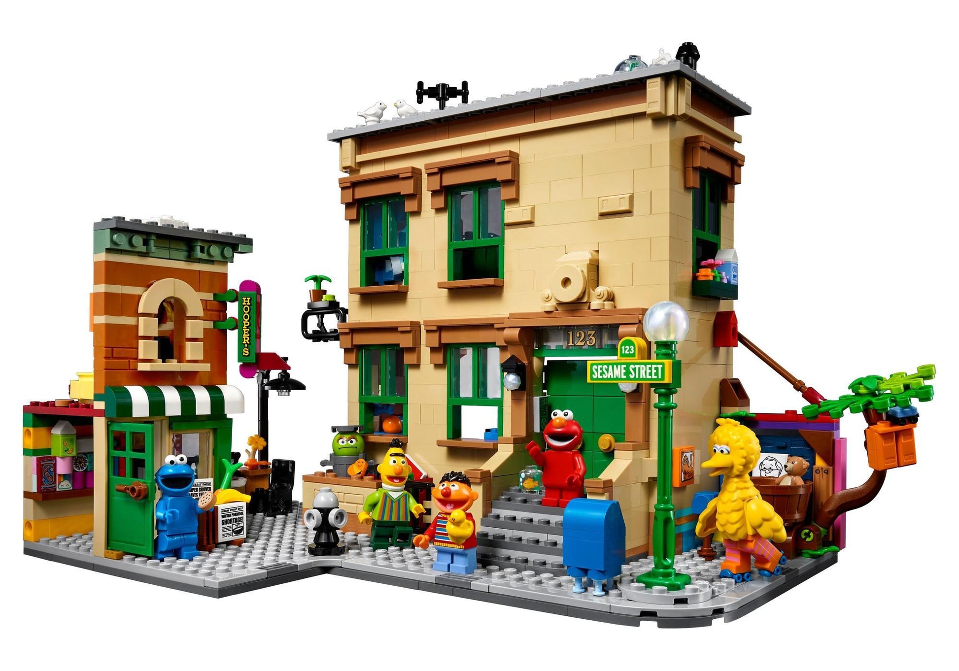 Lego 21324 Ideas 123 Sesamstraße - plegobil