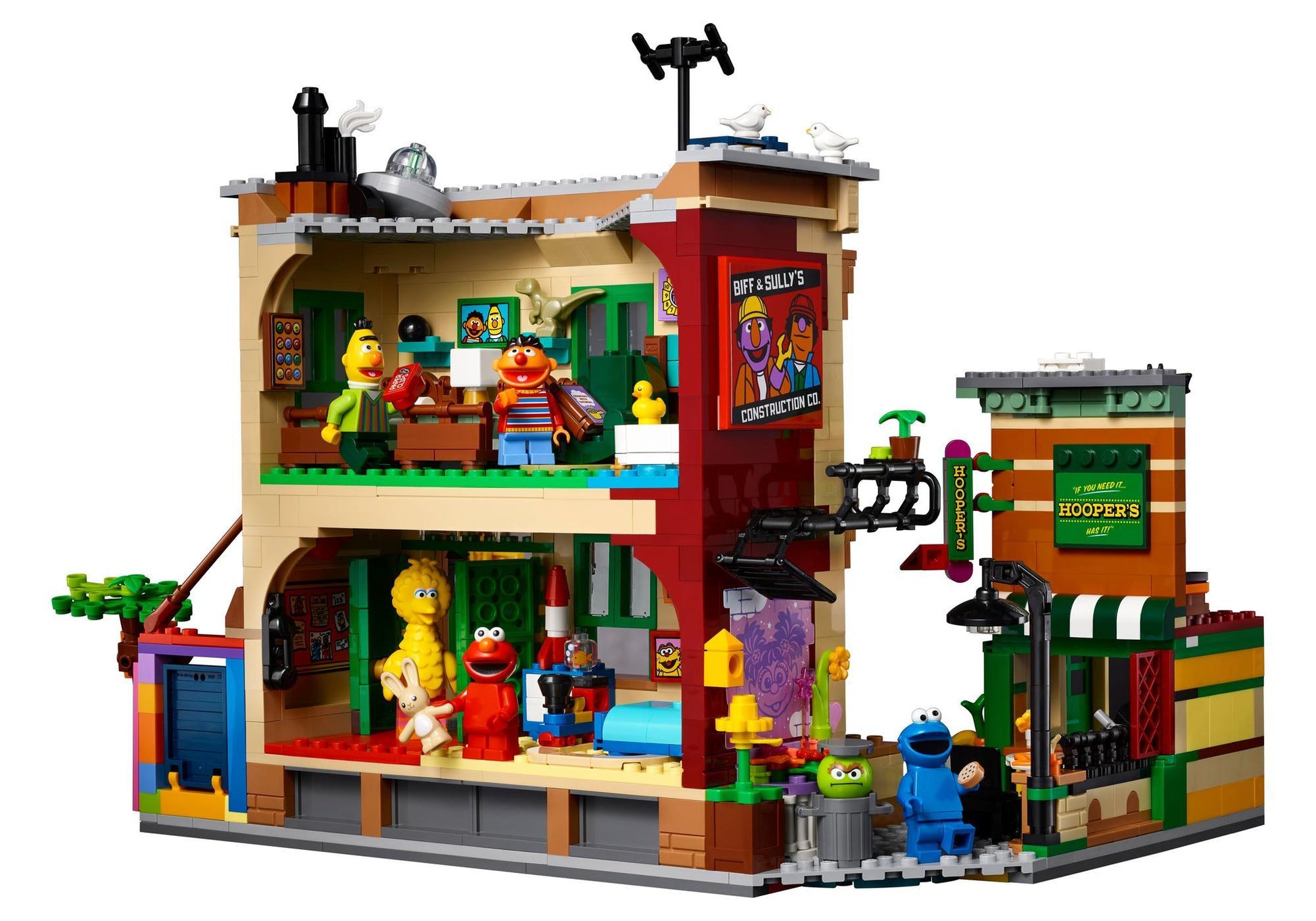 Lego 21324 Ideas 123 Sesamstraße - plegobil