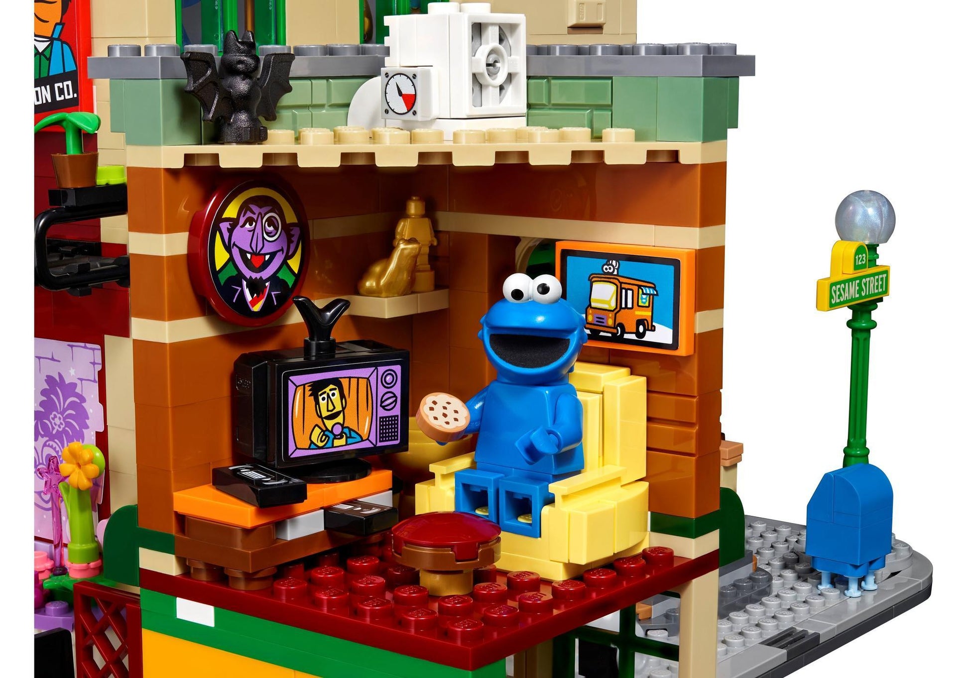 Lego 21324 Ideas 123 Sesamstraße - plegobil