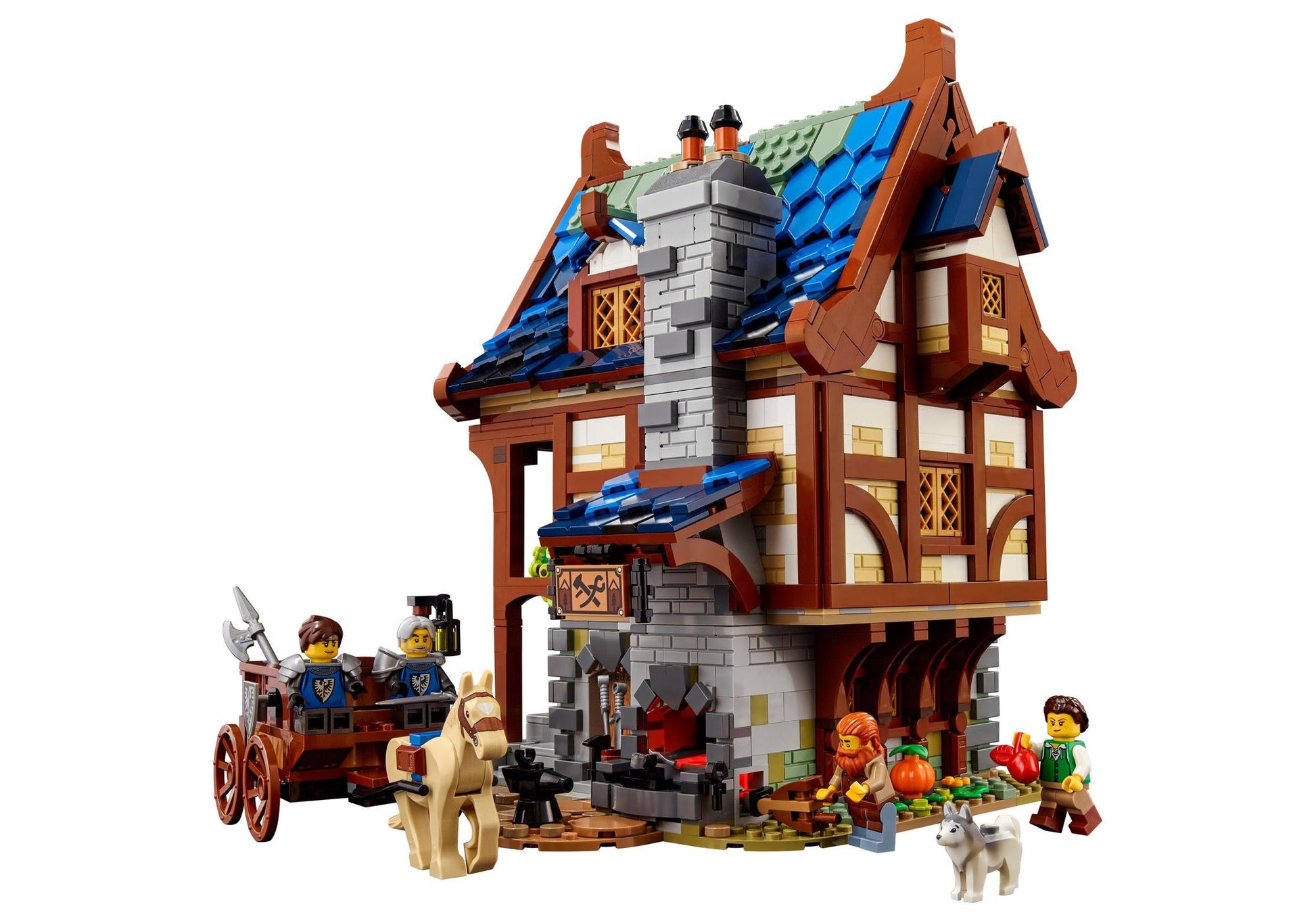Lego 21325 Ideas Mittelalterliche Schmiede - plegobil