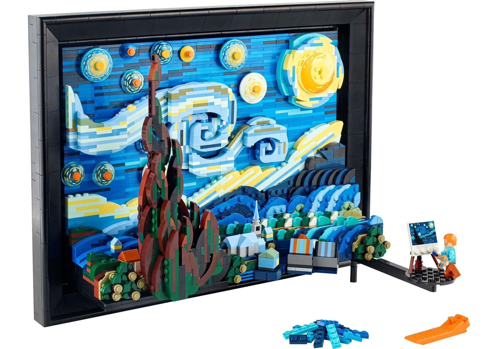 Lego 21333 Ideas Vincent van Gogh - Sternennacht - plegobil