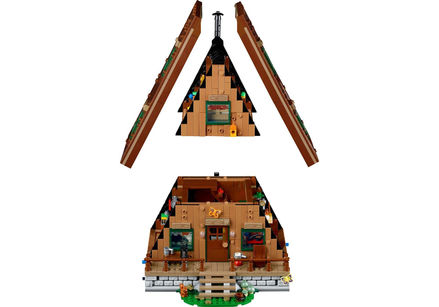 Lego 21338 Ideas Finnhütte - plegobil