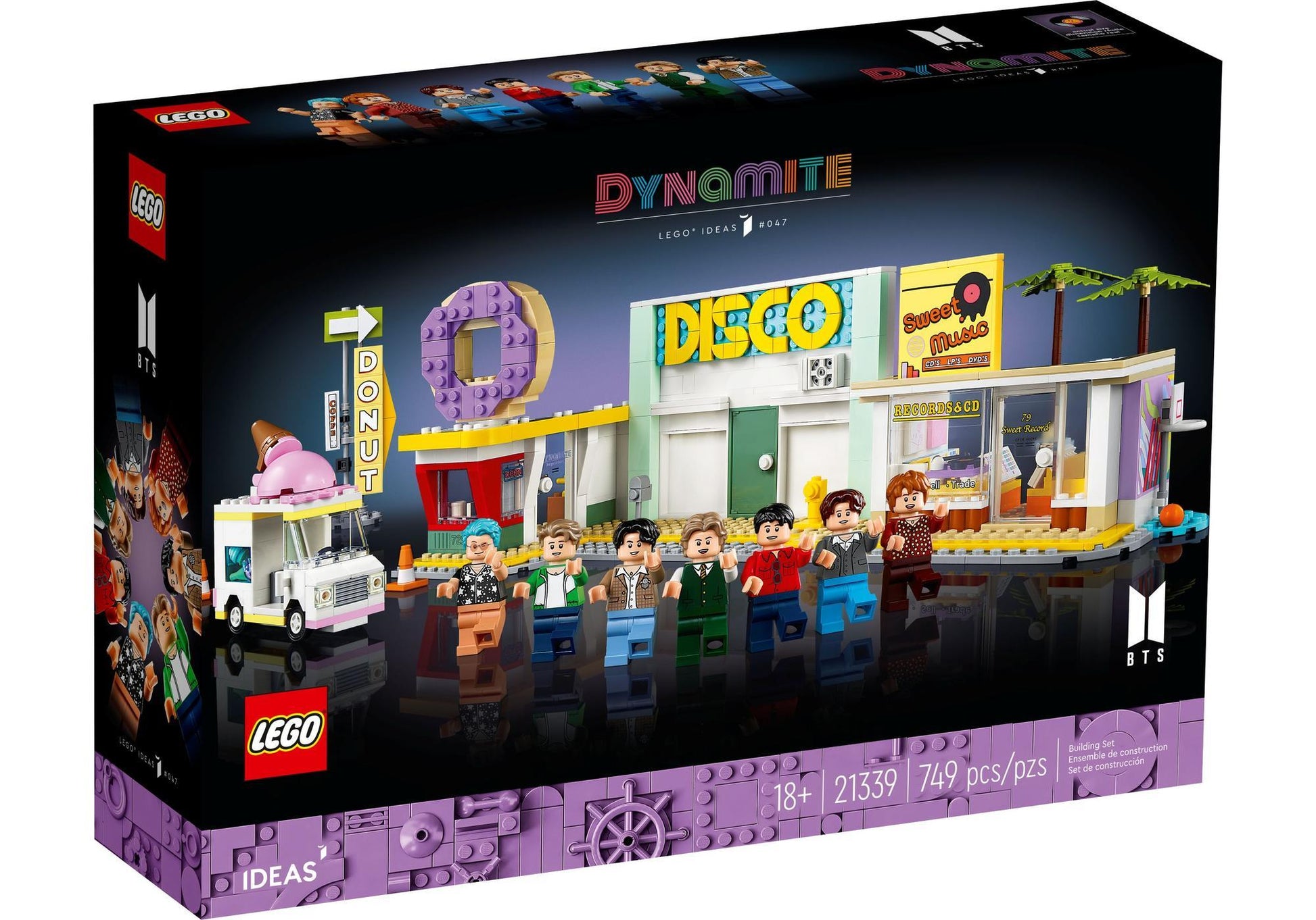 Lego 21339 Ideas BTS Dynamite - plegobil