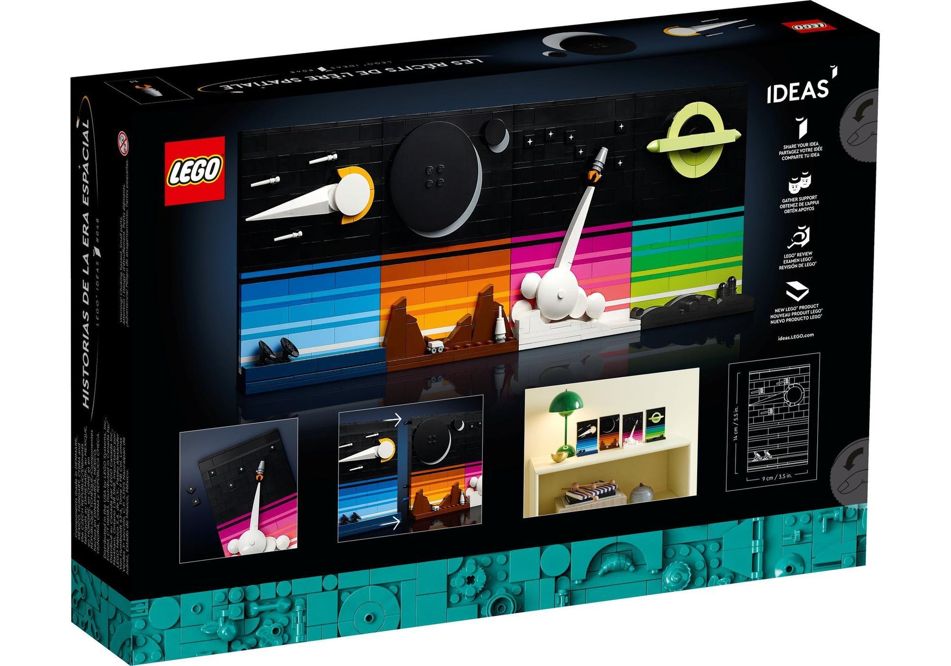 Lego 21340 Ideas Geschichten aus dem Weltraumzeitalter - plegobil