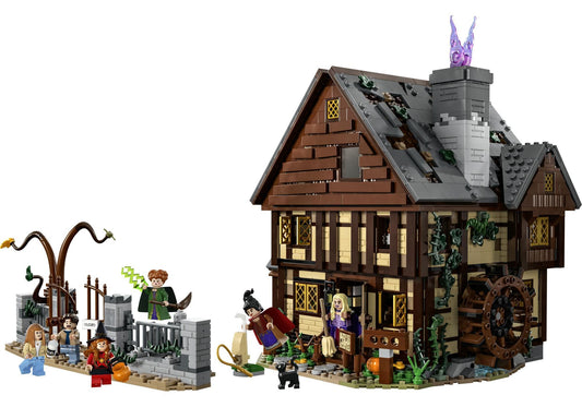 Lego 21341 Ideas Disney Hocus Pocus: Das Hexenhaus der Sanderson-Schwestern - plegobil