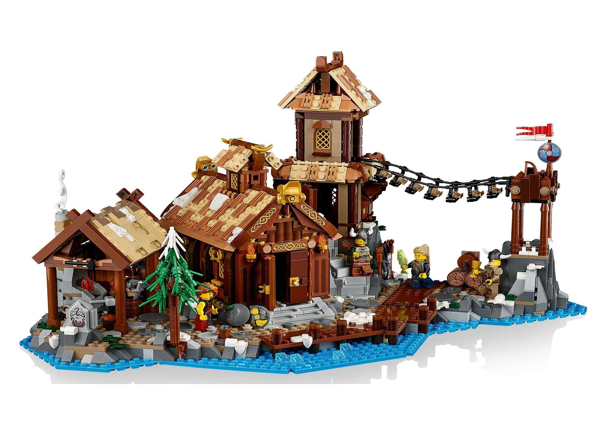 Lego 21343 Ideas Wikingerdorf - plegobil