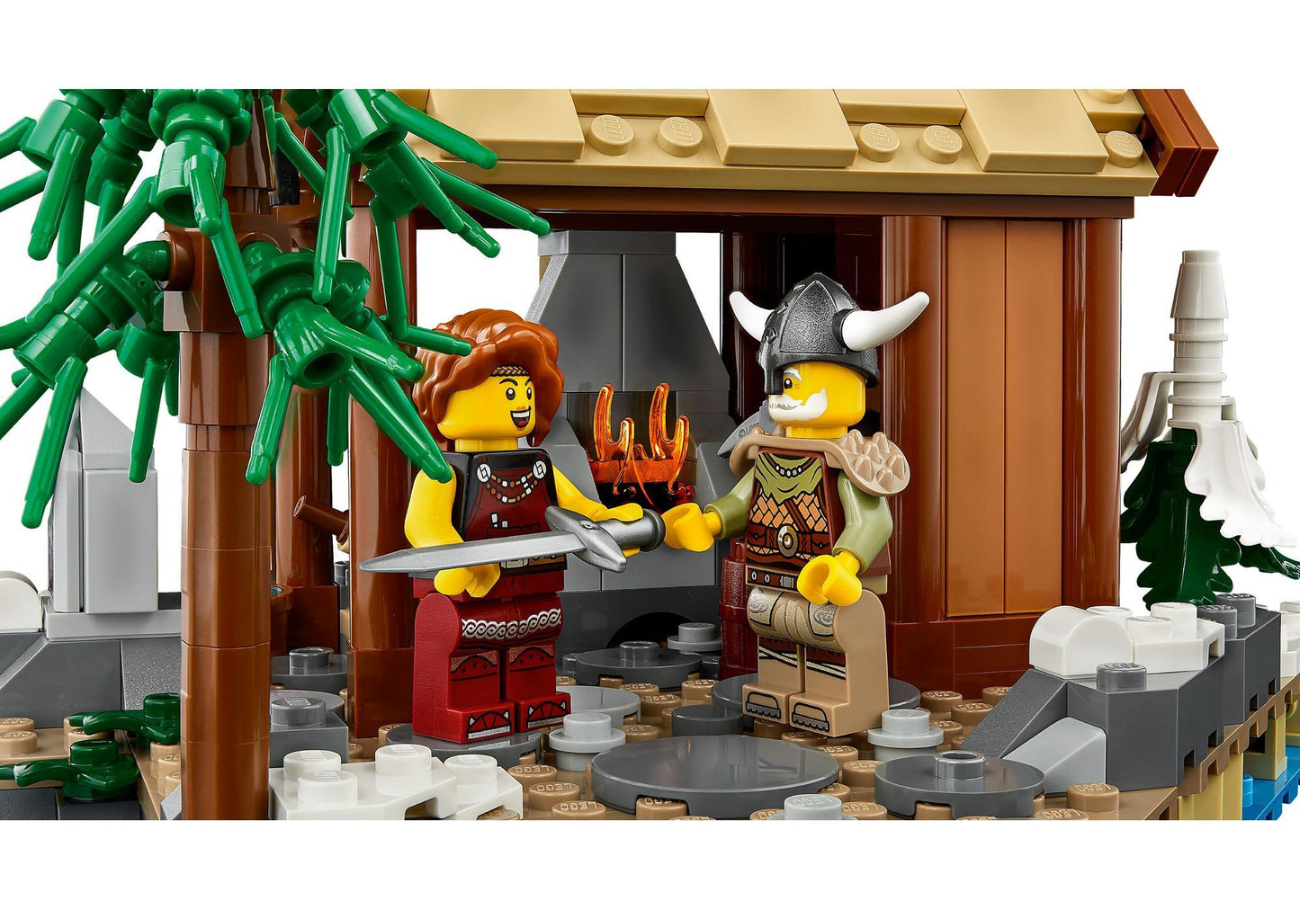 Lego 21343 Ideas Wikingerdorf - plegobil