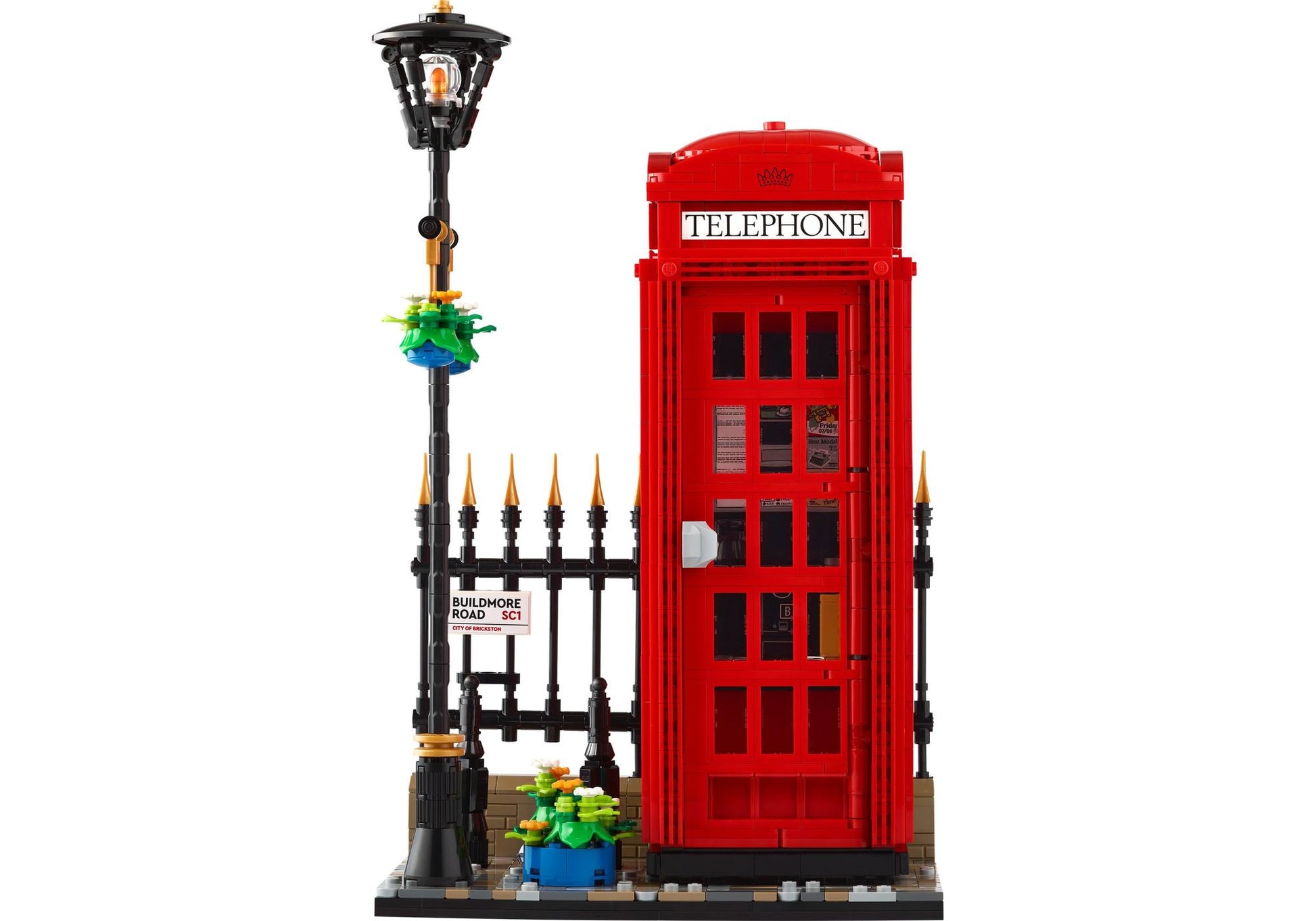 Lego 21347 Ideas Rote Londoner Telefonzelle - plegobil