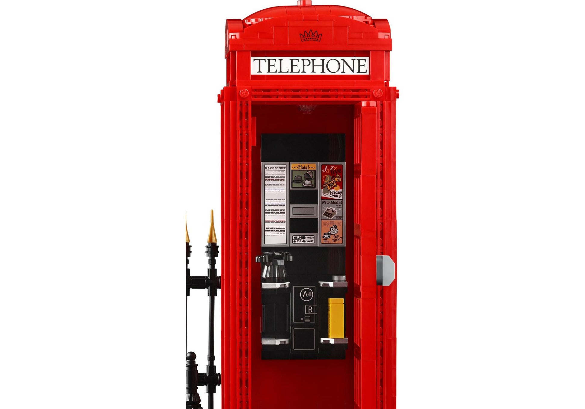 Lego 21347 Ideas Rote Londoner Telefonzelle - plegobil