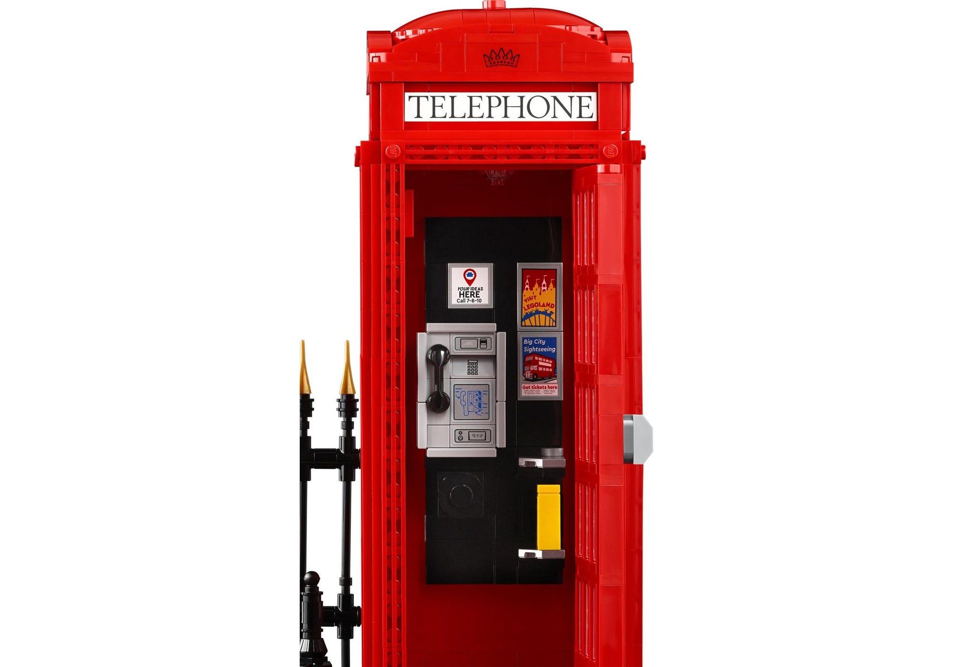 Lego 21347 Ideas Rote Londoner Telefonzelle - plegobil