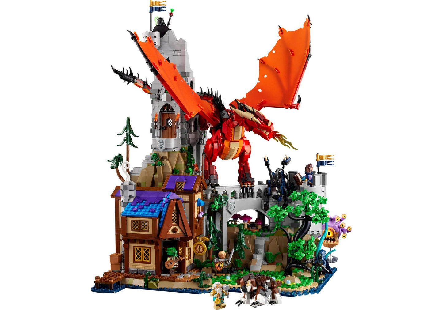 Lego 21348 Ideas Dungeons & Dragons: Die Sage vom Roten Drachen - plegobil