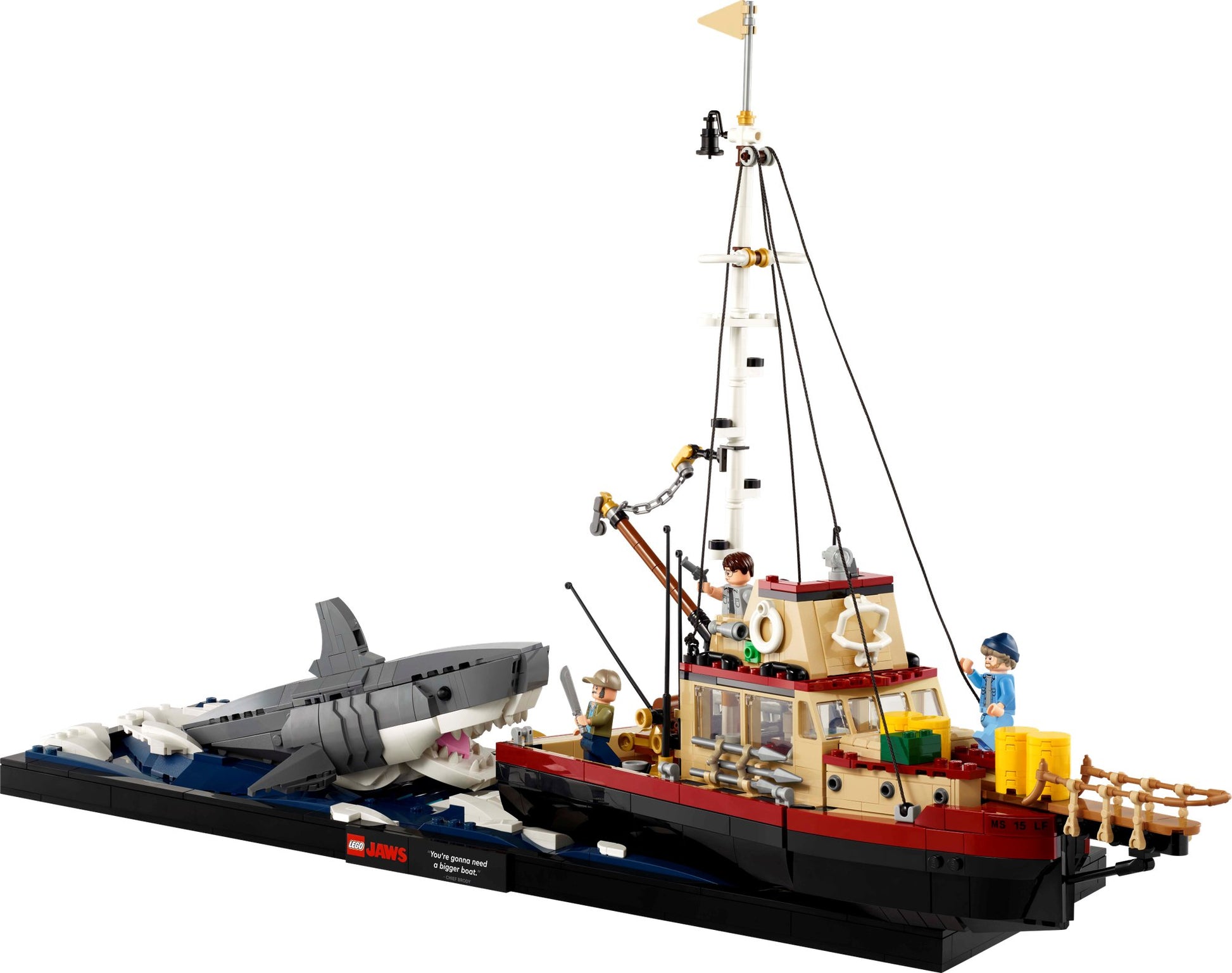 Lego 21350 Ideas Der weiße Hai - plegobil