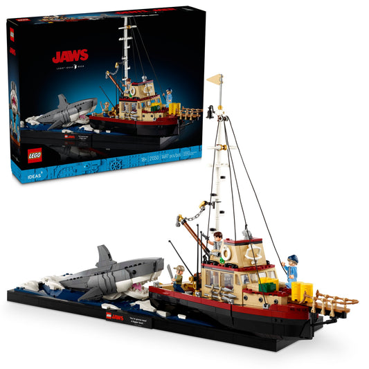 Lego 21350 Ideas Der weiße Hai - plegobil