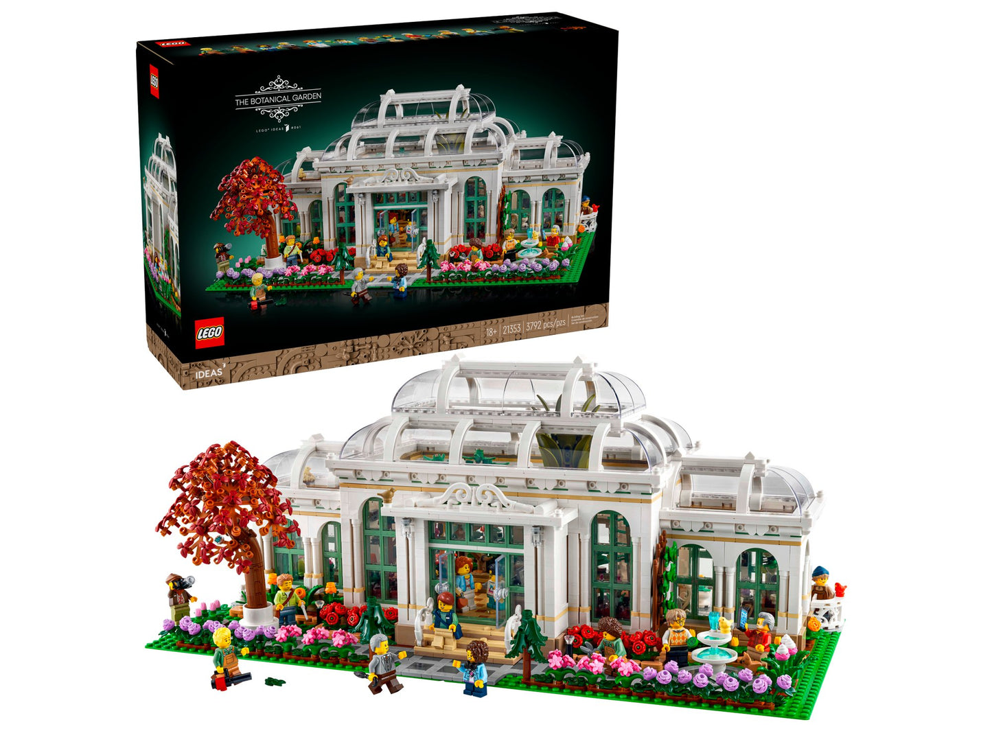 Lego 21353 Ideas Der botanische Garten - plegobil