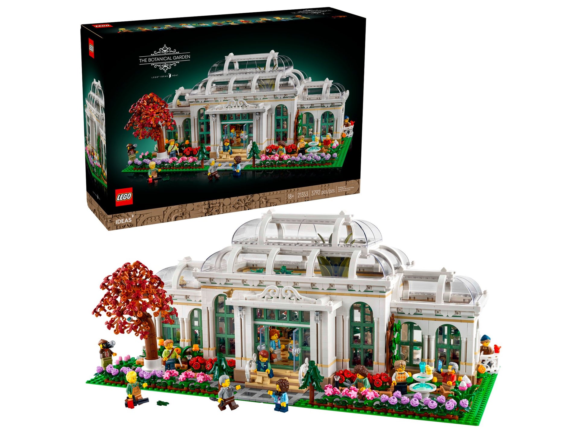 Lego 21353 Ideas Der botanische Garten - plegobil