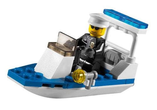 Lego 30002 City: Polizei Boot - plegobil