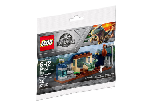 Lego 30382 Jurassic World: Spielgehege für Baby-Velociraptor - plegobil