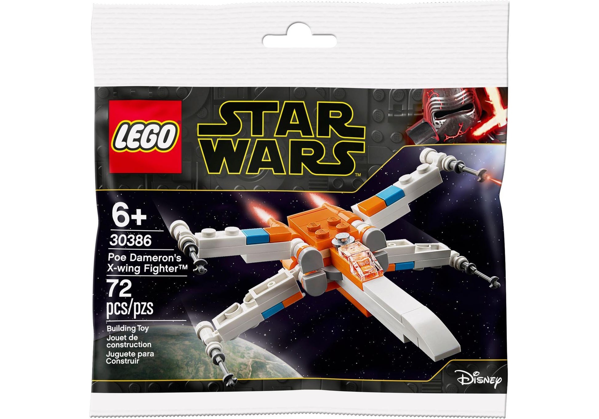 Lego 30386 Star Wars: Poe Damerons X-Wing Starfighter - plegobil