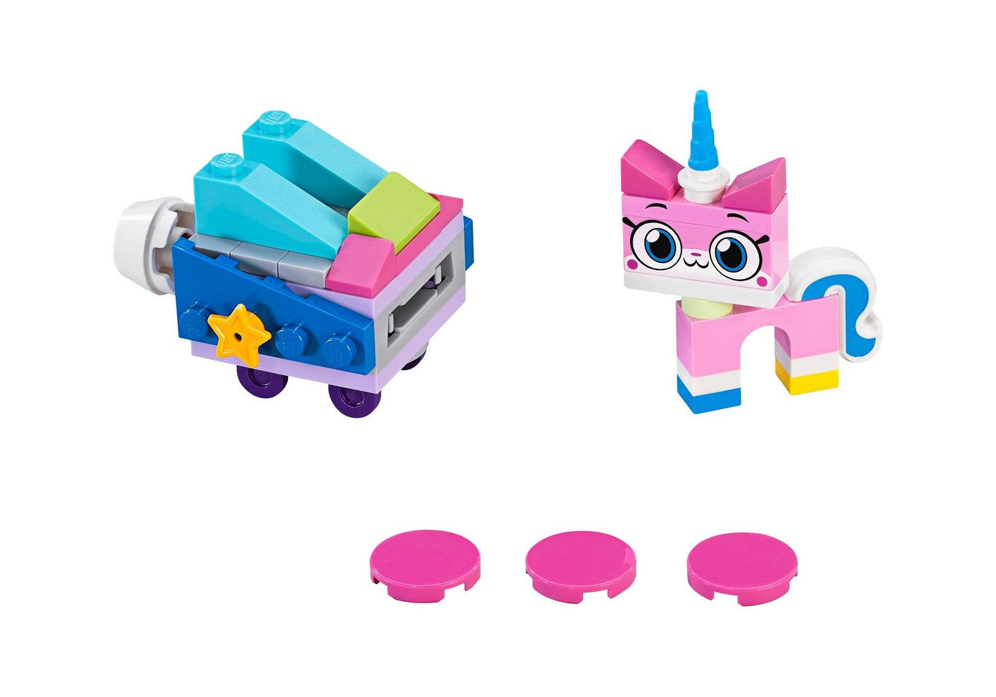 Lego 30406 Unikitty! Einhorn-Kittys Achterbahnwagen - plegobil