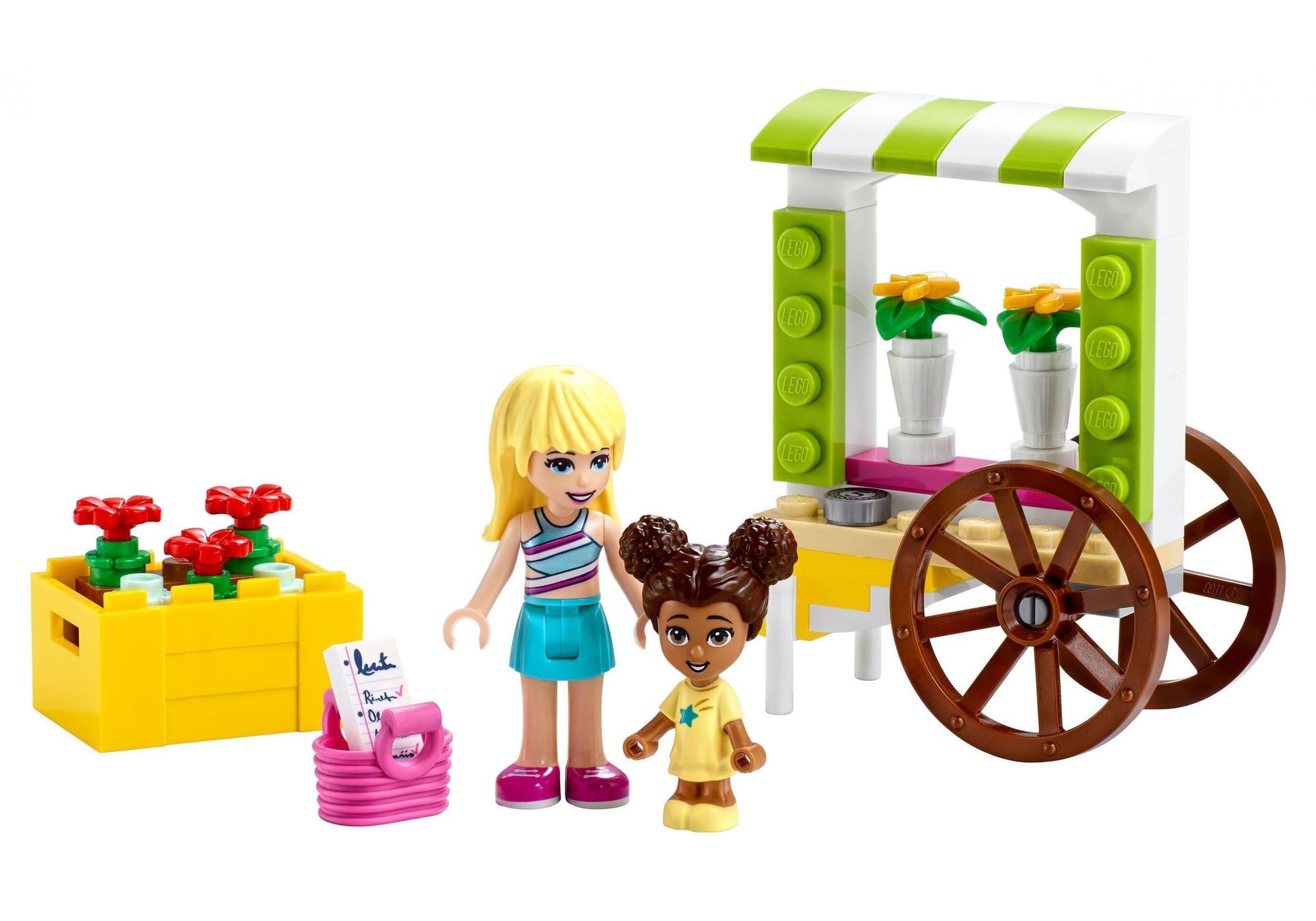 Lego 30413 Friends Blumenwagen - plegobil