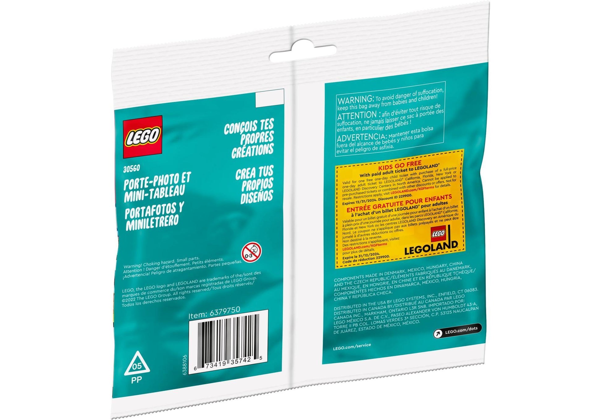 Lego 30560 Classic Ananas Fotohalter & Mini-Tafel - plegobil