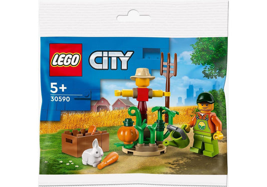 Lego 30590 City: Bauernhofgarten mit Vogelscheuche - plegobil