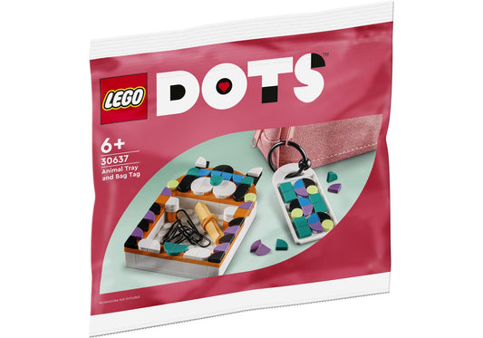 Lego 30637 DOTS Tier-Ablageschale & Taschenanhänger - plegobil