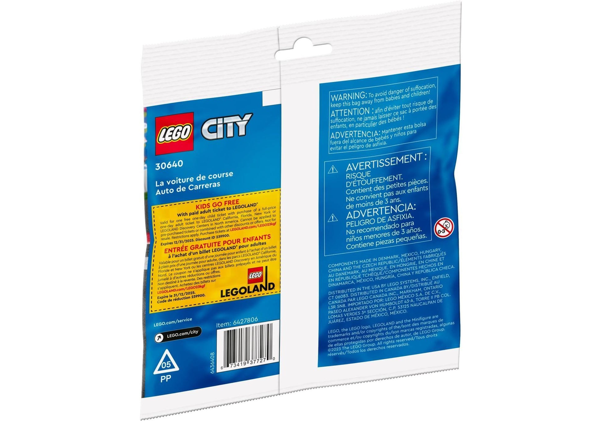 Lego 30640 City: Rennauto - plegobil