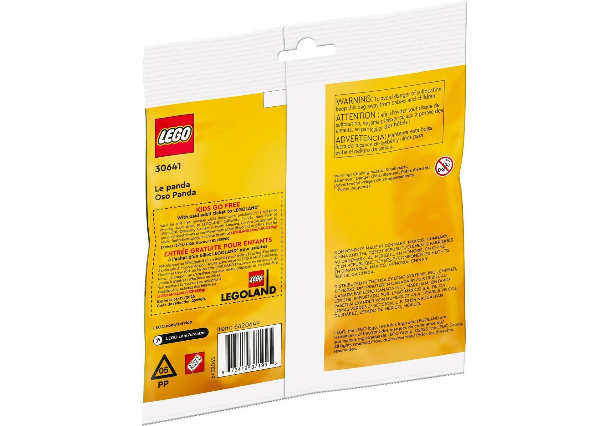 Lego 30641 Creator Pandabär - plegobil