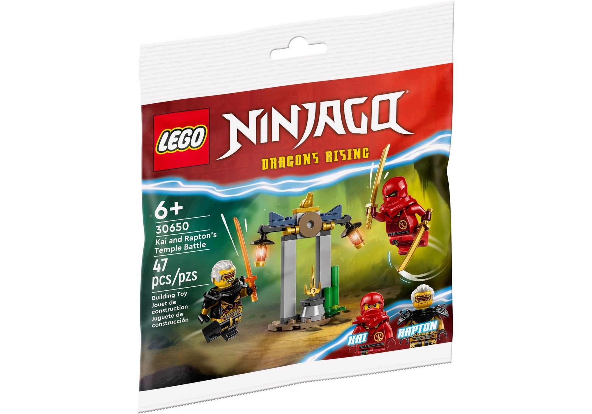 Lego 30650 Ninjago: Kai und Raptons Duell im Tempel - plegobil