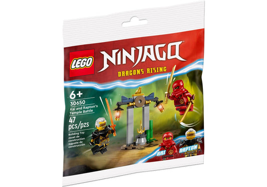 Lego 30650 Ninjago: Kai und Raptons Duell im Tempel - plegobil
