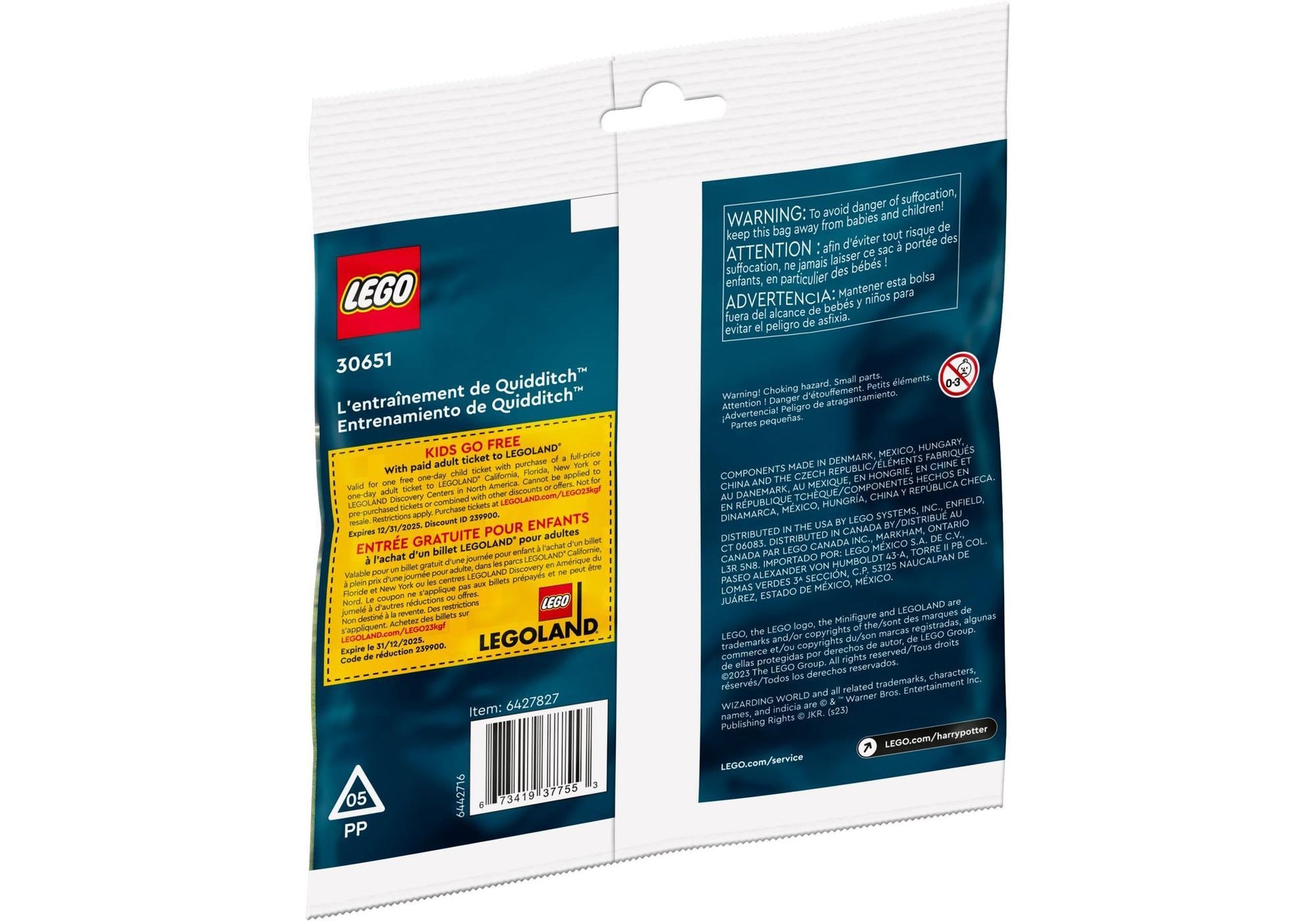 Lego 30651 Harry Potter: Quidditch Training - plegobil