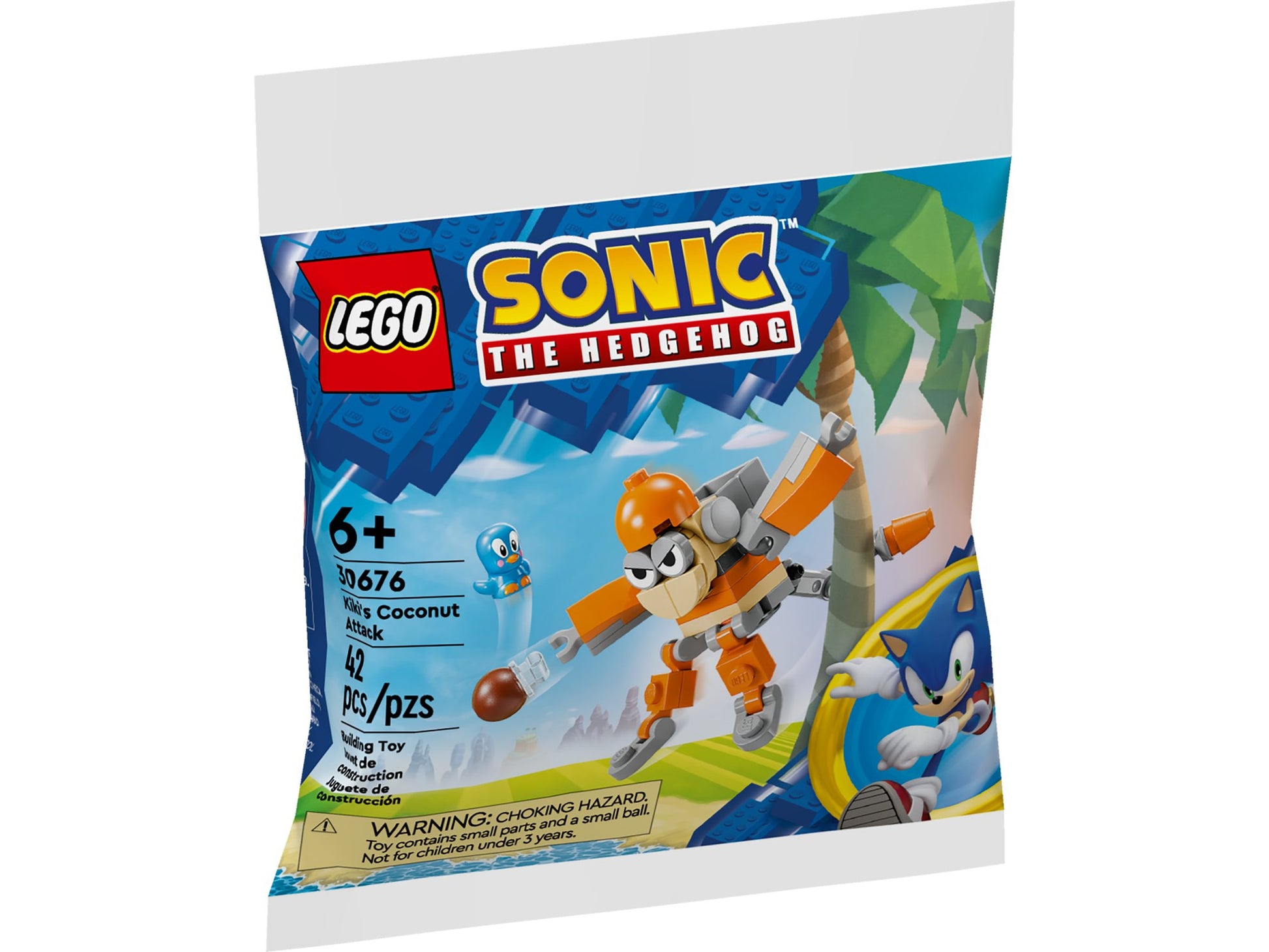 Lego 30676 Sonic: Kikis Kokosnussattacke - plegobil
