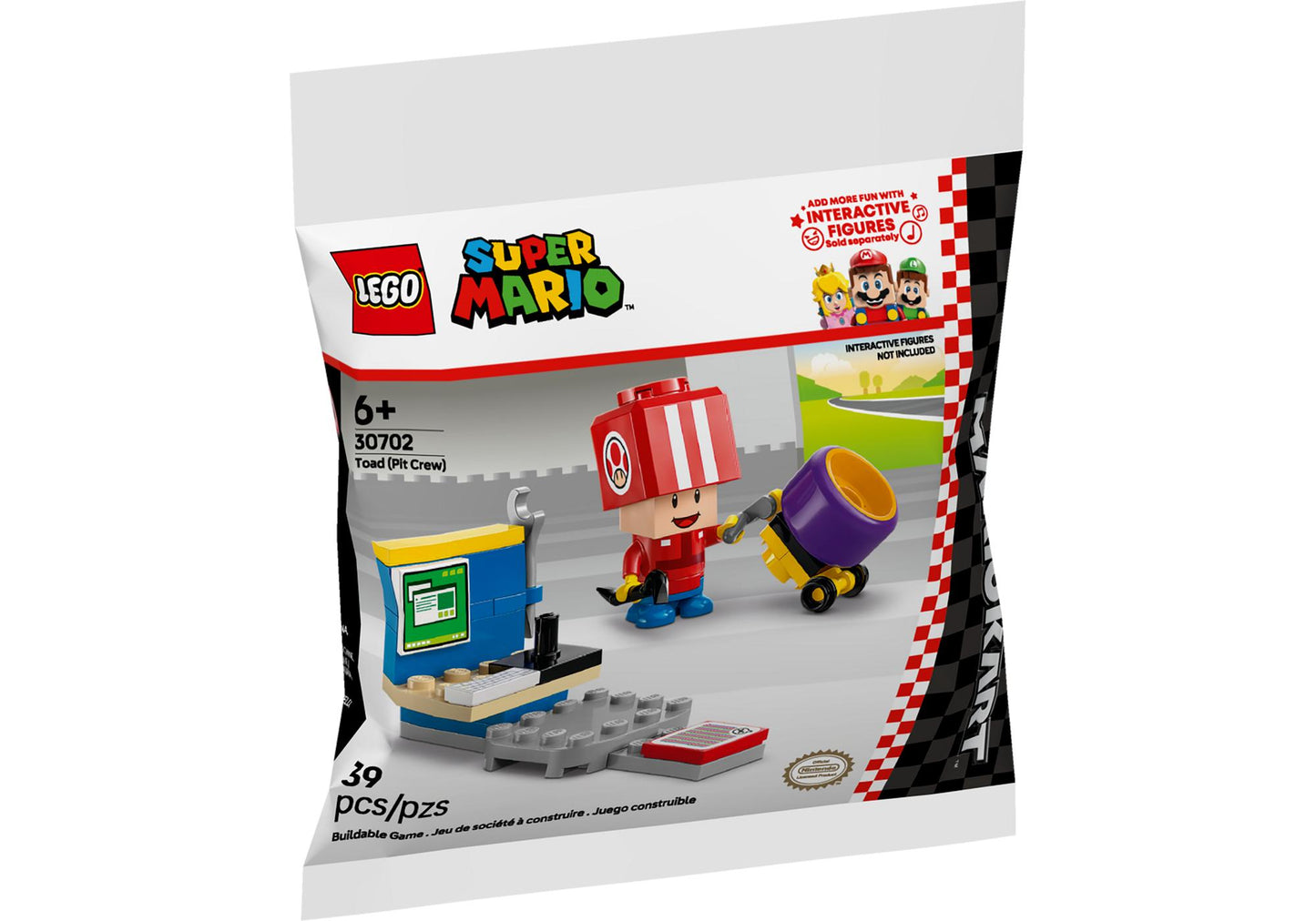 Lego 30702 Super Mario: Mario Kart - Toad (Boxencrew)