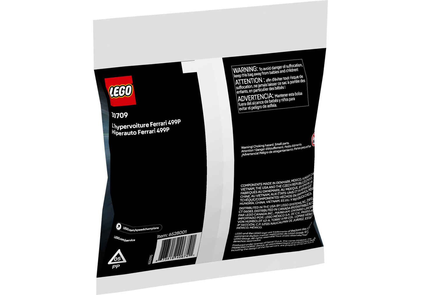 Lego 30709 Speed Champions: Ferrari 499P Supersportwagen