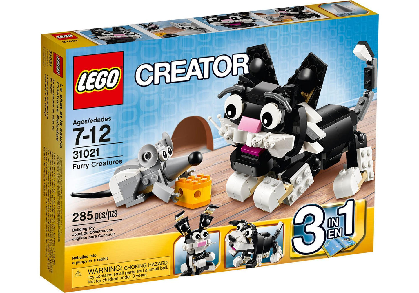 Lego 31021 Creator Katze und Maus - plegobil