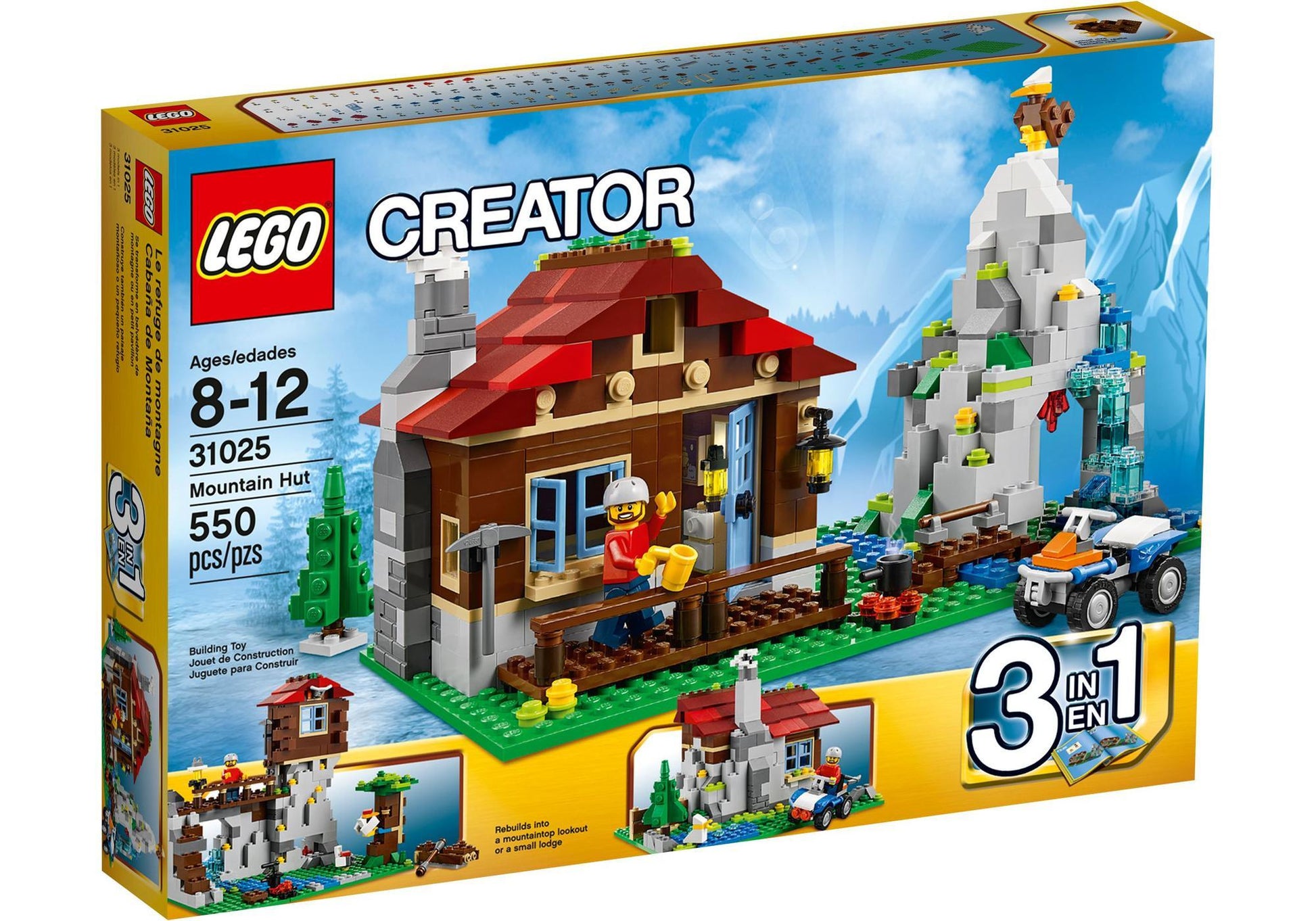 Lego 31025 Creator Berghütte - plegobil