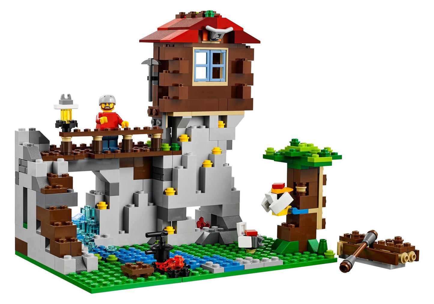 Lego 31025 Creator Berghütte - plegobil