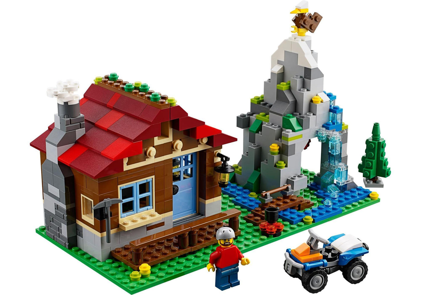Lego 31025 Creator Berghütte - plegobil