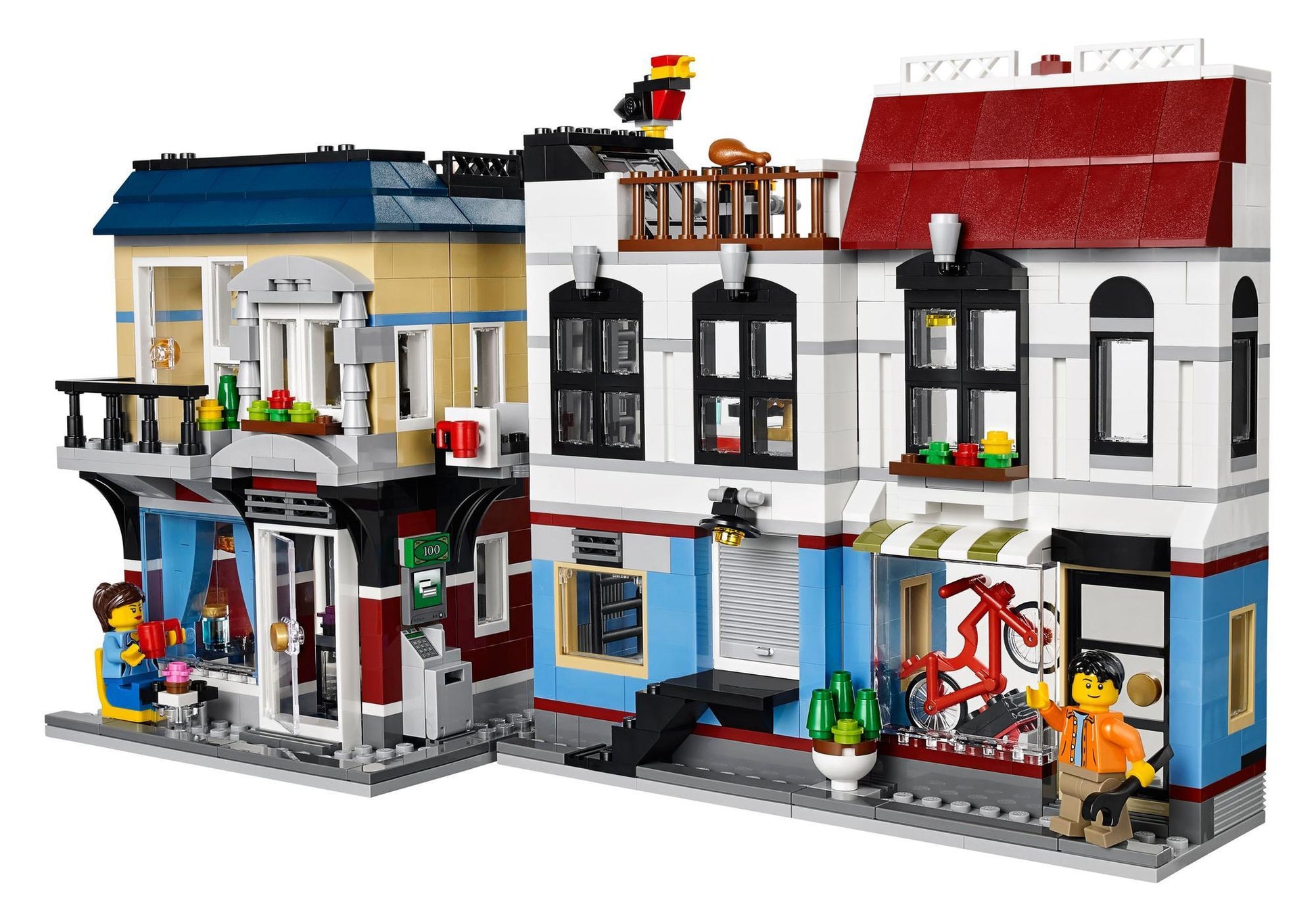 Lego 31026 Creator Fahrradladen & Café - plegobil