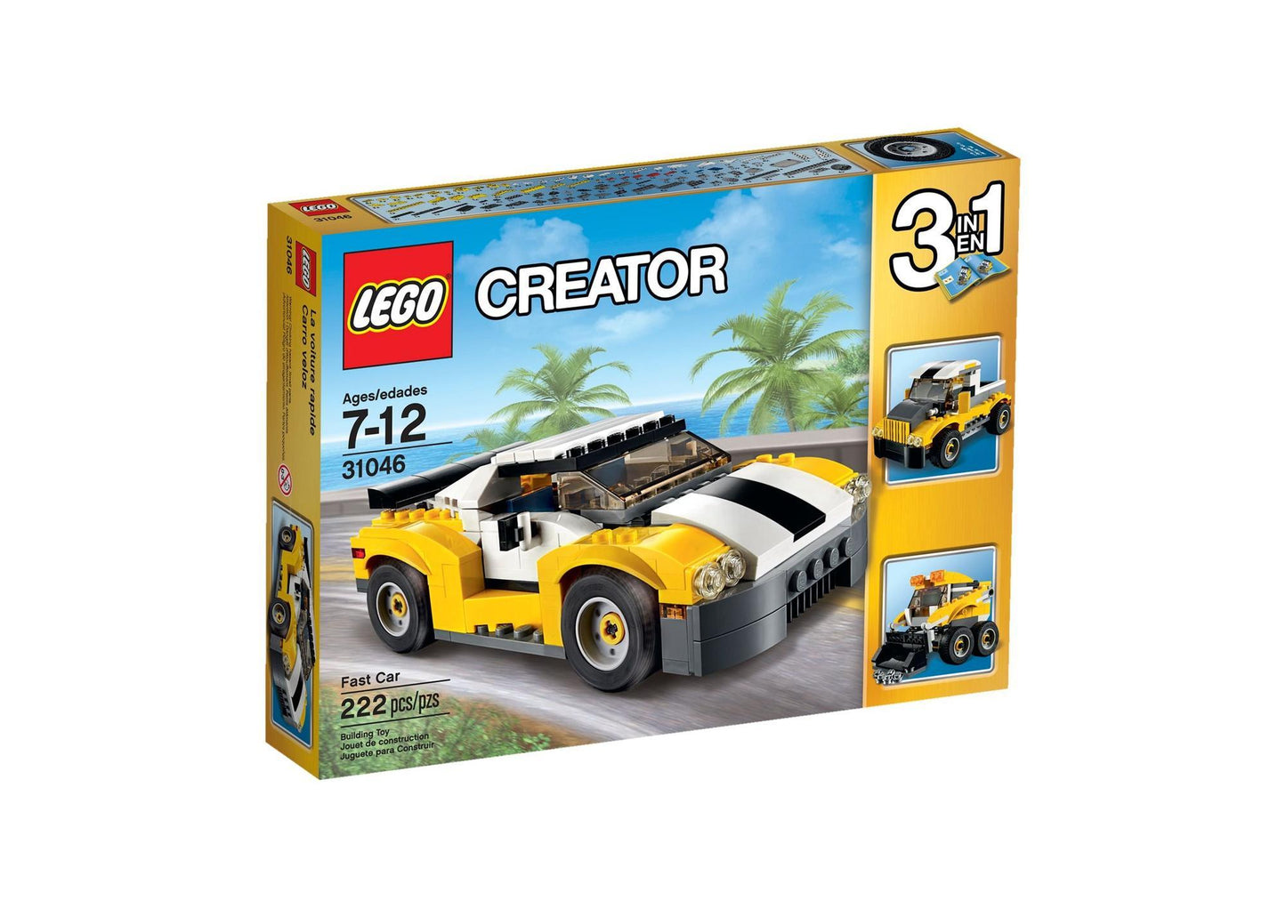 Lego 31046 Creator Schneller Sportflitzer - plegobil