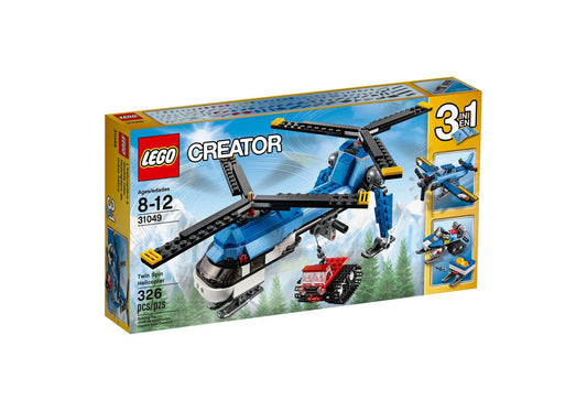 Lego 31049 Creator Doppelrotor-Hubschrauber - plegobil