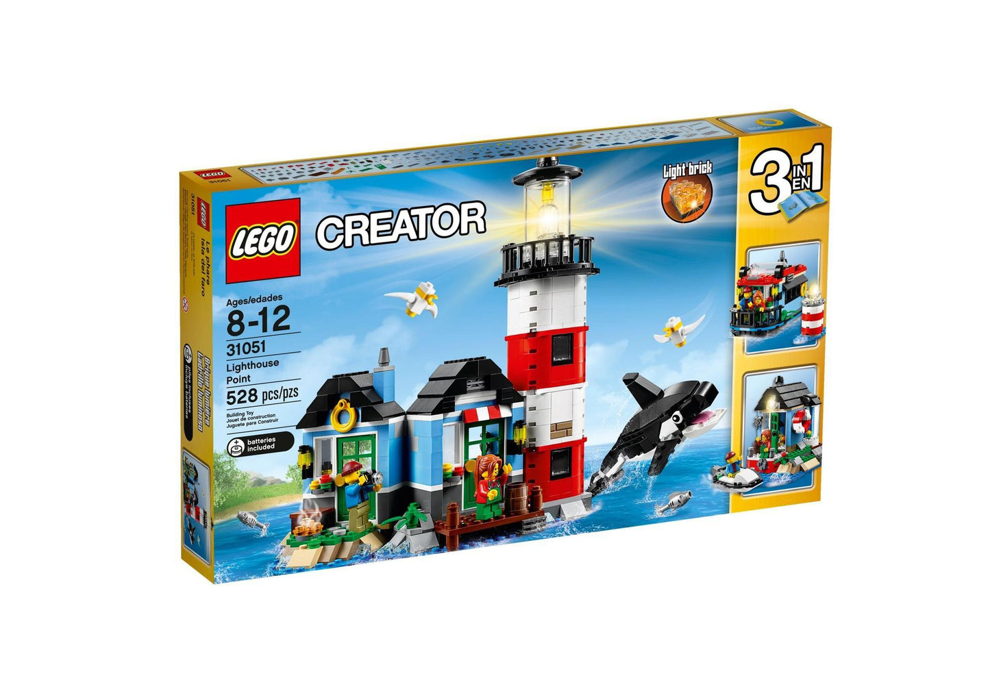 Lego 31051 Creator Leuchtturm-Insel - plegobil