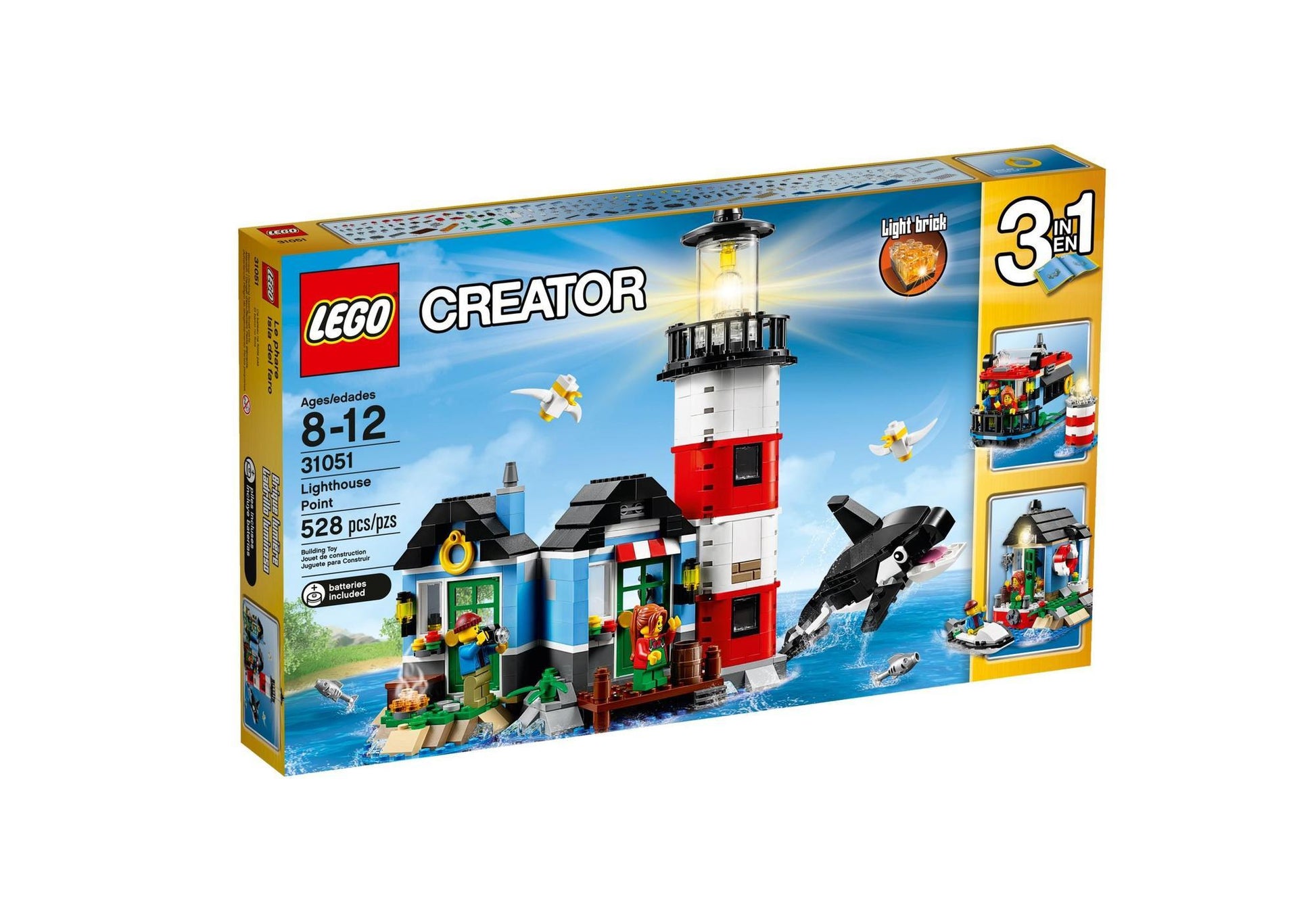 Lego 31051 Creator Leuchtturm-Insel - plegobil