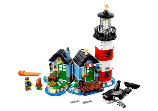 Lego 31051 Creator Leuchtturm-Insel - plegobil