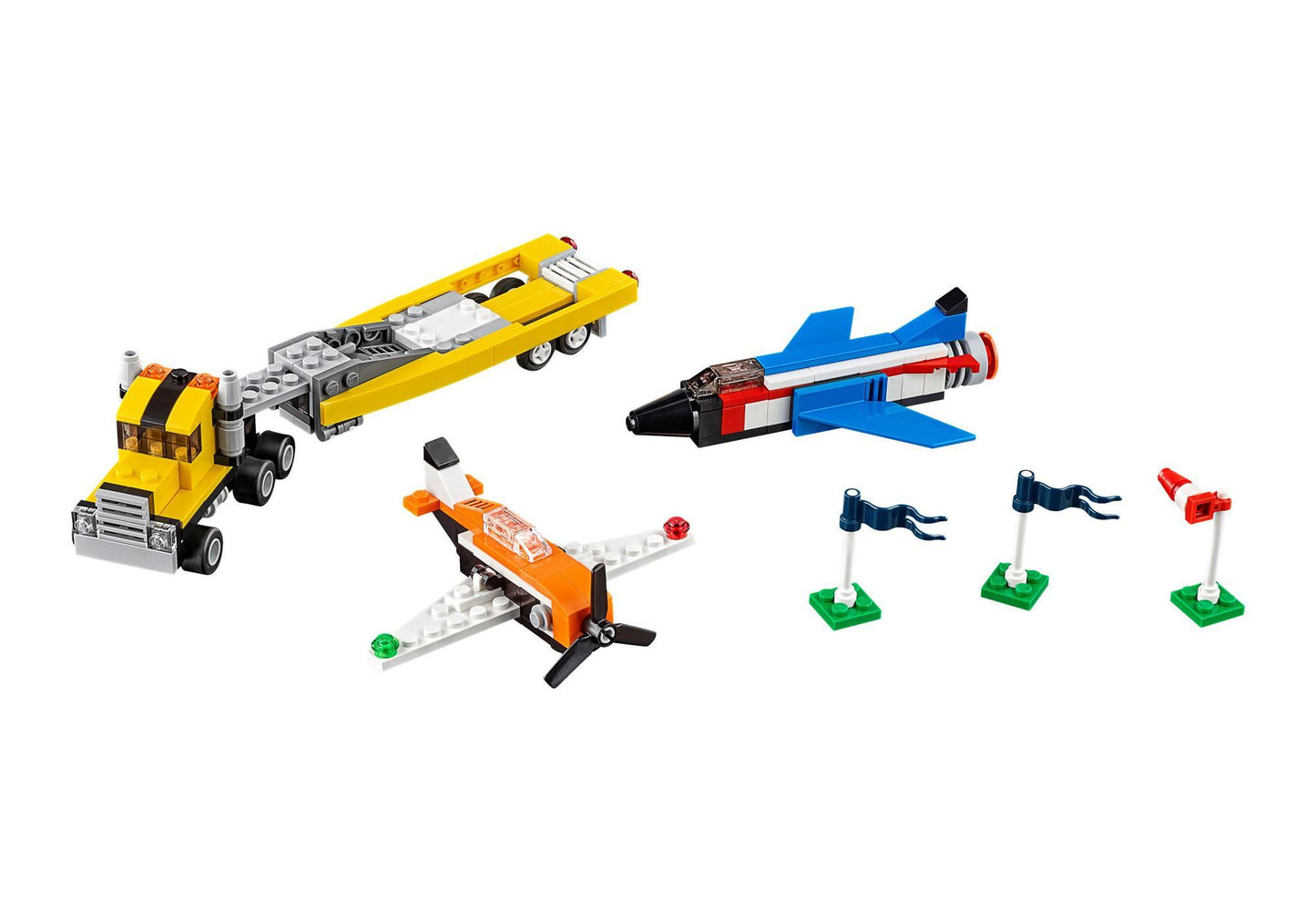 Lego 31060 Creator Flugschau-Attraktionen - plegobil