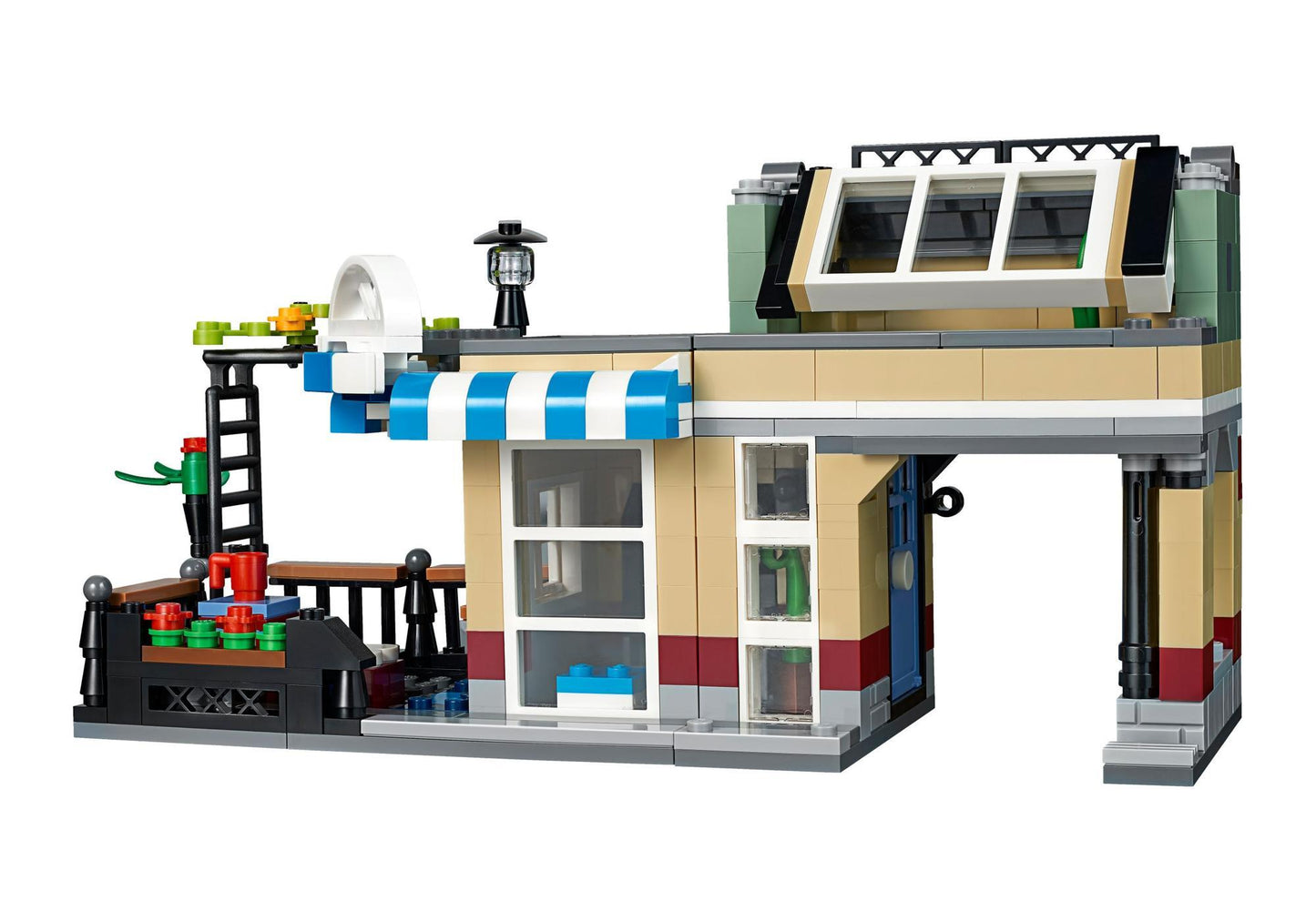 Lego 31065 Creator Stadthaus an der Parkstraße - plegobil
