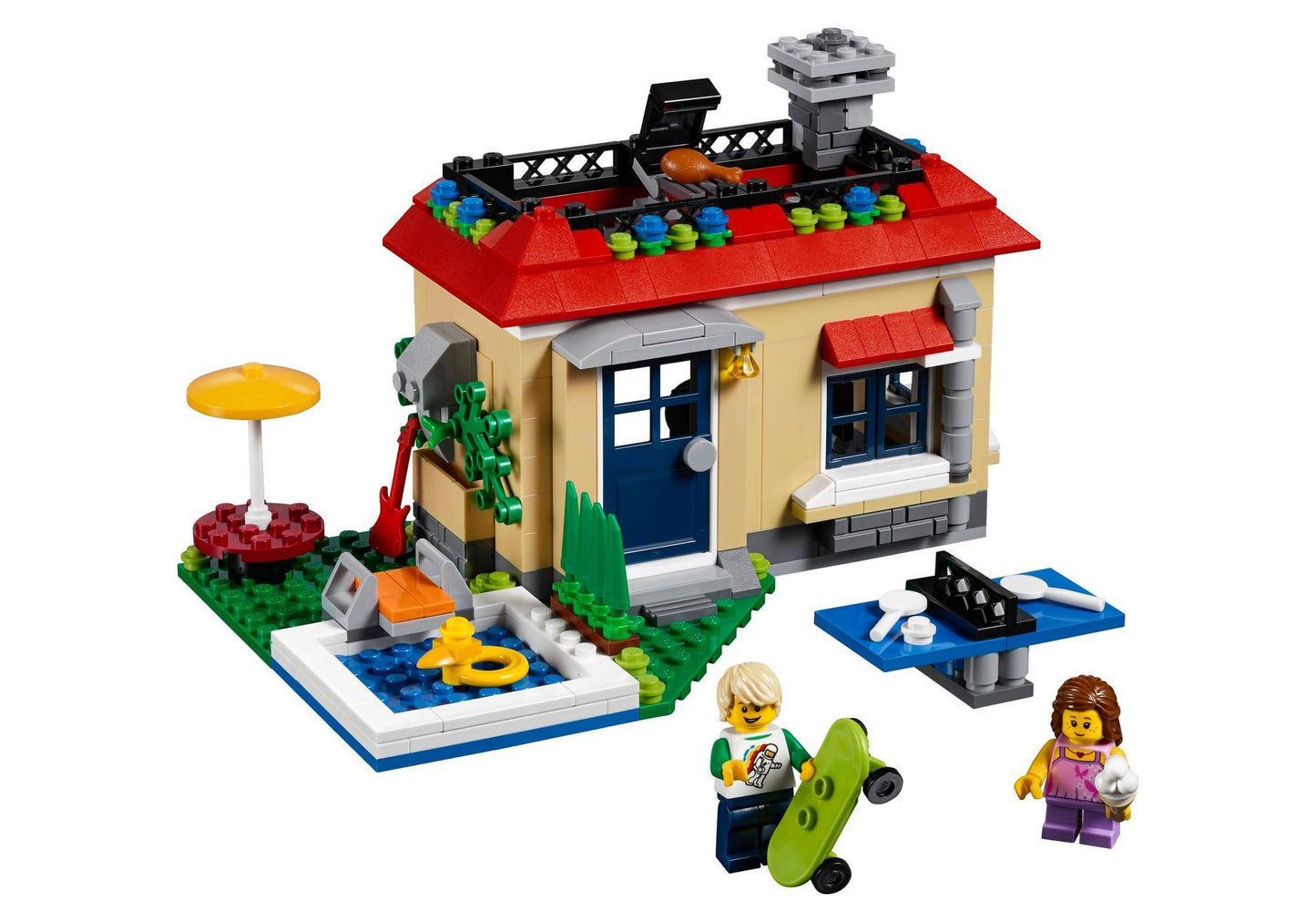 Lego 31067 Creator Ferien am Pool - plegobil