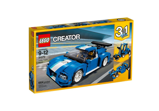 Lego 31070 Creator Turborennwagen - plegobil