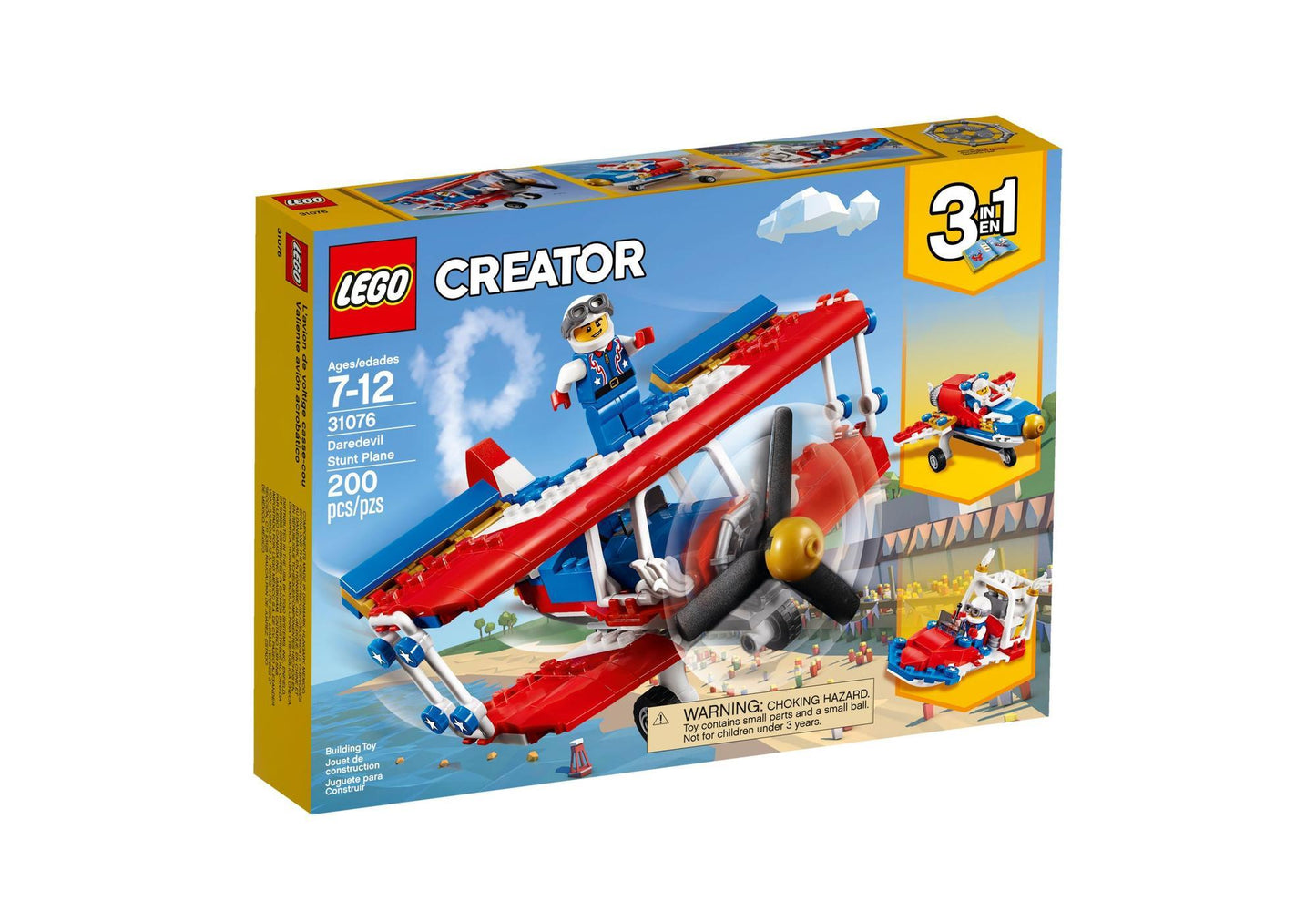 Lego 31076 Creator Tollkühner Flieger - plegobil